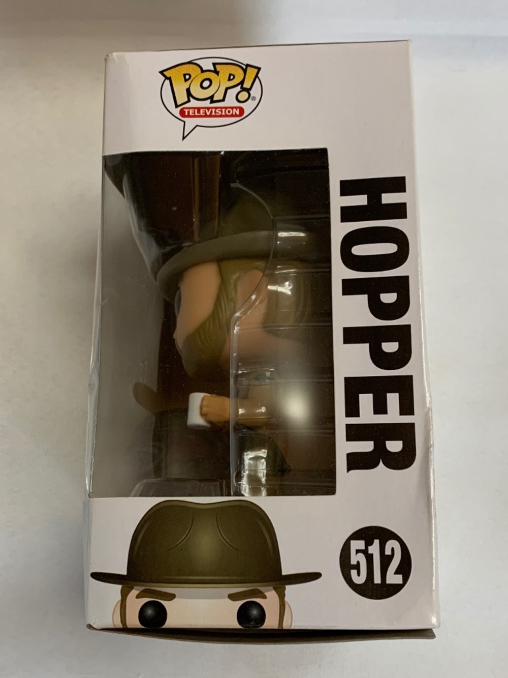 NIB! Funko Pop Stranger Things Hopper #512! - Picture 5 of 7